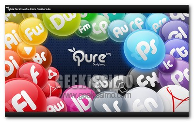 Qure Dock Icons, 70 icone per Adobe CS
