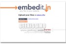 Embedit.in, inserisci sul tuo sito gli embed di url e files multimediali!