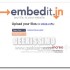 Embedit.in, inserisci sul tuo sito gli embed di url e files multimediali!