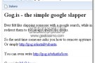 Gog.is shorten URL per le ricerche con Google