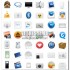 Milkanodised: 118 bellissime icone in stile Mac