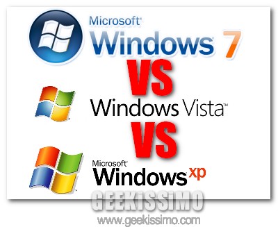 Windows 7 build 7048 VS Seven beta 1 VS Vista VS XP: i risultati dei test