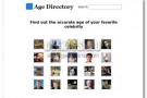 Age Directory: come scoprire le età dei personaggi famosi!