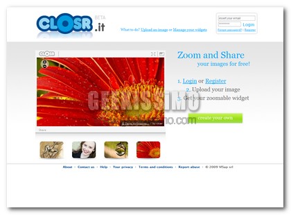 Closr, un modo semplice per condividere ed ingrandire le nostre foto!