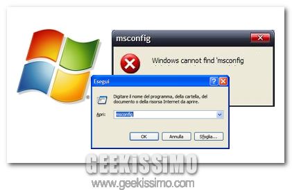 Guida: cosa fare quando Windows non trova MSConfig