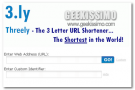 3.ly, piccolo nome per URL più corti al mondo
