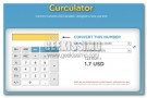 Curculator, nuovo sito per la conversione di moneta per i calcoli