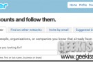 Twitter rilascia le API per la ricerca dei contatti