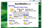 AccuWeatherForecast, previsioni meteo sempre a portata di click in Chrome