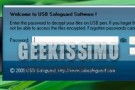 USBSafeguard, proteggiamo il contenuto di una penna USB con una password