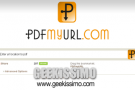 PDFmyURL, come trasformare pagine web in pdf