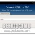 Pdfcrowd, ovvero come convertire siti web in documenti PDF