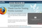 Firefox 3.6.3 Lorentz (con plugin in processi separati) disponibile per il download