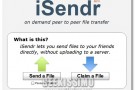 iSendr, inviare file tramite P2P in modo semplice ed immediato