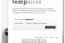 Tempalias, creare facilmente un indirizzo di posta elettronica temporaneo ed alternativo