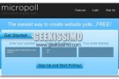 MicroPoll, creare velocemente un modulo per i sondaggi da inserire nel proprio sito