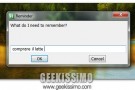 Inviare promemoria su Gmail direttamente dal desktop [AutoHotkey]