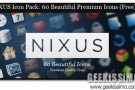 Nixus: 60 bellissime icone gratis per progetti personali e professionali