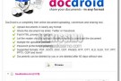 DocDroid: caricare, condividere e convertire i propri documenti direttamente online