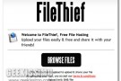 FileThief, condividere gratuitamente file online fino ad un massimo di 8 MB ciascuno