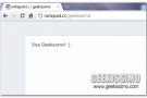Notepad.cc: appuntare note online senza registrazioni