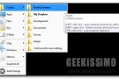Quick Cliq: programmi, cartelle, file, link e molto altro ancora direttamente a portata di desktop
