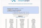ShareJoJo, caricare uno specifico file su più servizi di hosting in un unico click
