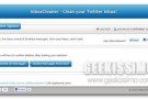 InboxCleaner, eliminare tutti i messaggi privati dal proprio account Twitter in un unico click