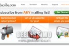 Unsubscribe, ovvero come liberarsi delle mailing list in un click