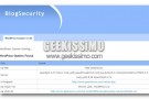 BlogSecurity: scansione online per scoprire vulnerabilità nel vostro blog