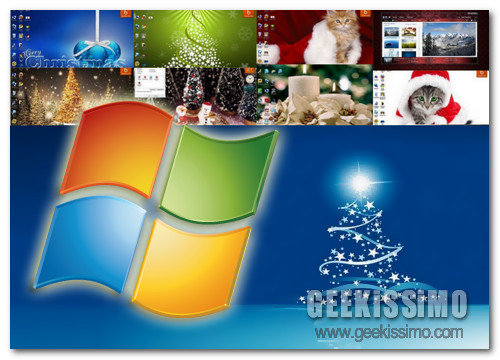 Sfondi Animati Natalizi Per Desktop.Windows 7 9 Temi Natalizi Per Addobbare Il Desktop Geekissimo