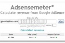 Adsensemeter: tool per la previsione dei guadagni con Adsense