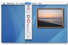 NeatFrame: cornice con foto sullo sfondo del mac