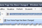 Rimettere la toolbar in alto su Internet Explorer 7