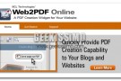 Web2PDF: trasforma le tue pagine web in PDF