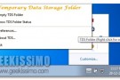 Temporary Data Storage Folder, creare una cartella temporanea ed autosvuotante nella quale includere file da archiviare per breve tempo