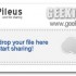 goPileus, condividere gratuitamente i propri file mediante un semplice drag and drop