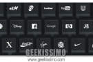 Ecco a voi tutti Brand Keyboard: la tastiera con tasti di marca!