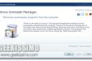 Ainvo Uninstall Manager, disinstallare programmi rimuovendo le relative voci aggiunte al registro di sistema