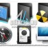 Antares, 100 bellissime icone gratis in stile fibra di carbonio per Windows e Mac