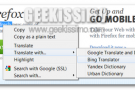 SelectionSK, gestire al meglio il testo selezionato aggiungendo opzioni extra al menu contestuale di Firefox