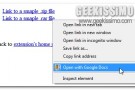 Open ZIP and RAR With GDocs, aprire i file ZIP e RAR in Google Docs agendo dal menu contestuale di Chrome
