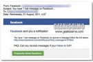 Facebook: attenzione ai “messaggi persi”, è una truffa