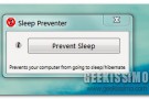 Sleep Preventer, evitare che il PC vada in standby in un click