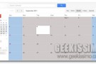 G-calize, impostare colori personalizzati per i giorni in Google Calendar