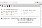 SGPlus, estensione Chrome per collegare Facebook e Twitter a Google +