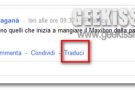 Google translate for Google plus, estensione Chrome per tradurre gli stream del nuovo social network