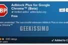Chrome va in freeze? Sostituite AdBlock con Adblock Plus