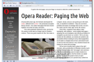 Opera Reader, il nuovo modo di leggere su internet