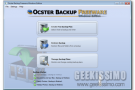 Ocster Backup Freeware Windows Edition, eseguire il backup di file e cartelle anche quando sono in uso